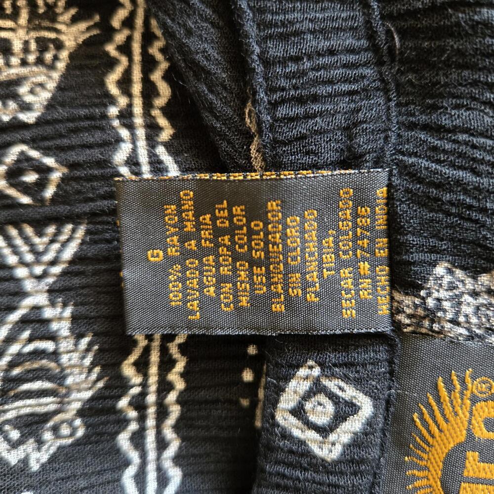 Bila Women's Sleeveless Grecian Motif Print Midi/Maxi Dress Large Resort Wear - Picture 7 of 7